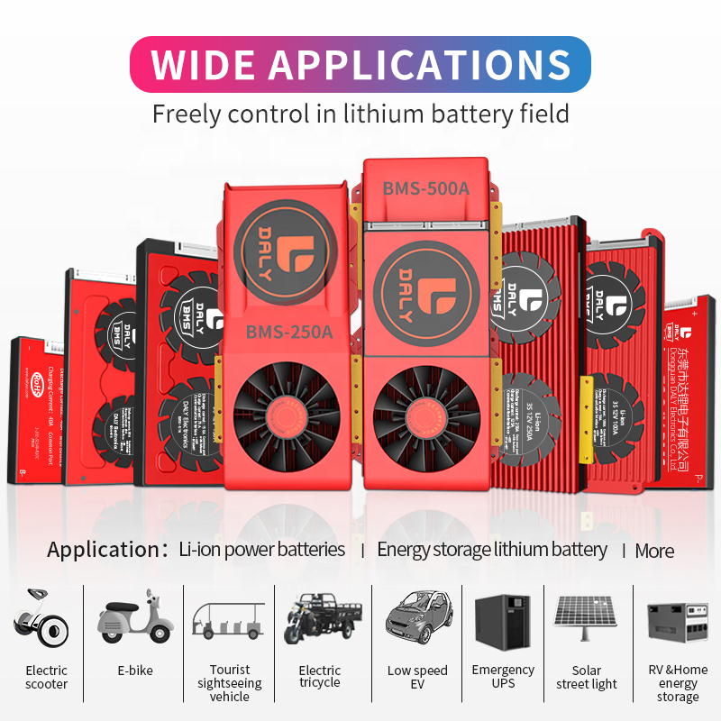 Lifepo4 Bms 4S 150A 120A 200A High Current Strong Load Ability Bms 12V 48V 4S 16S For Solar Battery Management Systems - image 2