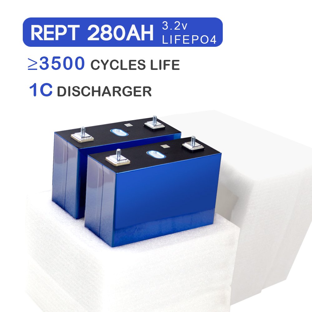 QSO LiFePO4 Lithium Ion Prismatic LiFePO4 280I 280Ah REPT 280ah 3.2V Lfp Lithium-Ionen Lifep4 Batteriezellen Lf280n Lf280ah - image 2