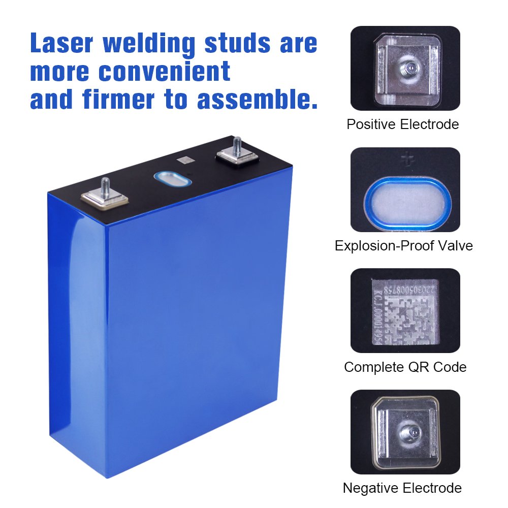 QSO LiFePO4 Lithium Ion Prismatic LiFePO4 280I 280Ah REPT 280ah 3.2V Lfp Lithium-Ionen Lifep4 Batteriezellen Lf280n Lf280ah - image 3