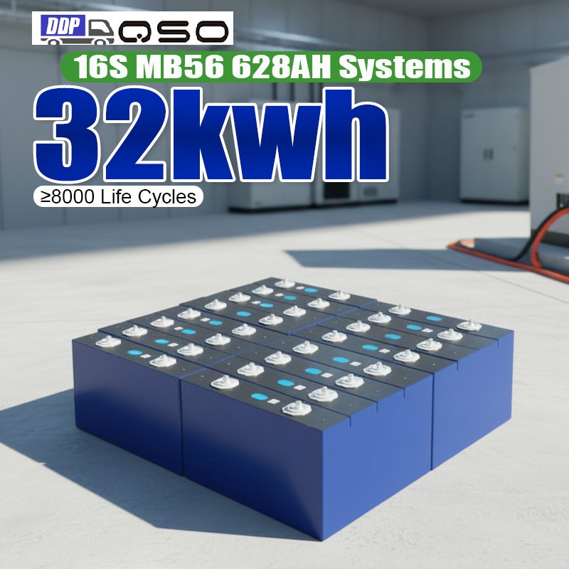 Color 16S 3.2V MB56 628AH Lifepo4 Cell
