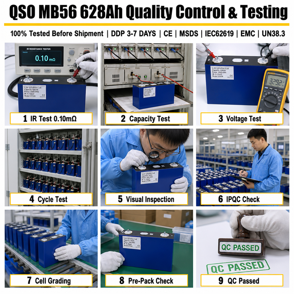 Lf668 690ah 700ah mb56 lf 668ah LiFePO4 célula lipo4 668 ah 3.2v 688ah 680ah bateria de lítio 660ah célula para 12v 24v 48v caixa diy - image 5