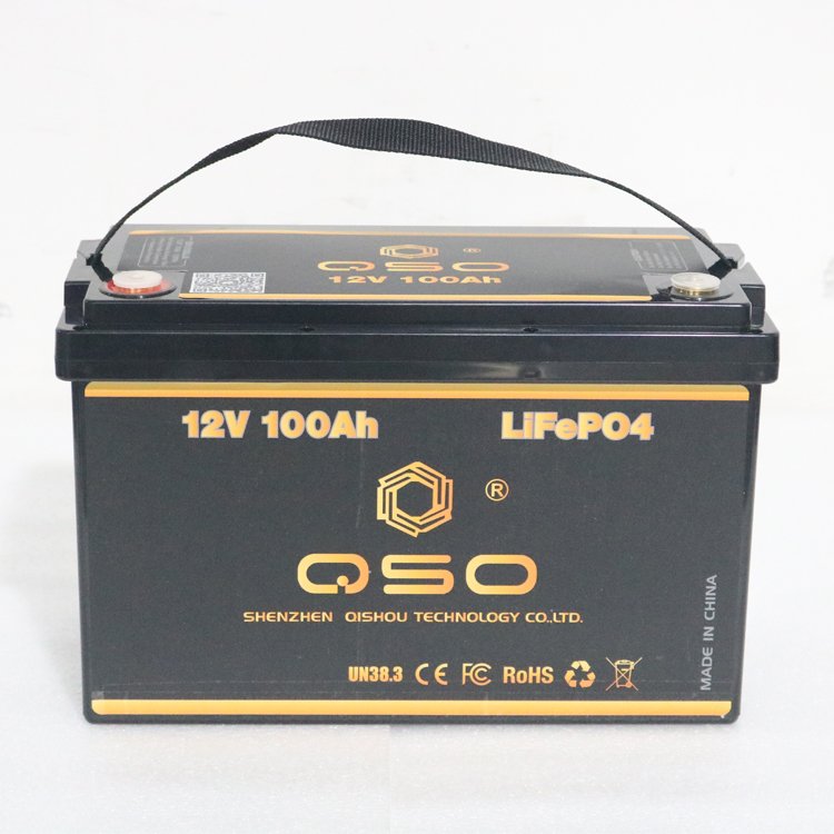 QSO Lifepo4 12.8V 50AH 100Ah 105AH 120AH 200Ah 220Ah 230Ah 400AH 600AH 300AH LFP 24V Solar Lithium Ion 12V Lifepo4 Battery Pack - image 2
