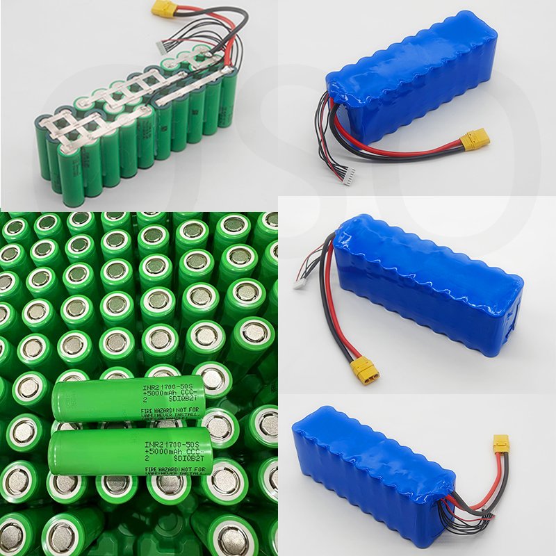 QSO 21700 5000Mah 50S 22.2V 25000mAh Inr21700-50e 20000mah 32140 LiFePO4 6000 14500 Ncm cellule 3.7V batterie au Lithium pour Robot - image 3