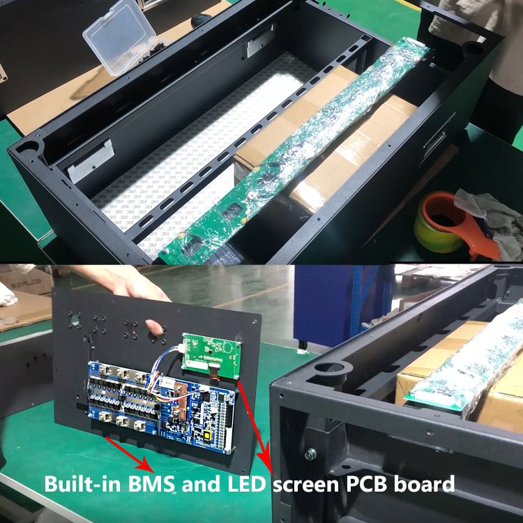 Kit de bricolage personnalisé 48V 280, pour boîtier de batterie LiFePO4 48V 230AH 280AH/système de stockage d'énergie solaire 15kwh 10kwh (sans cellule) - image 3