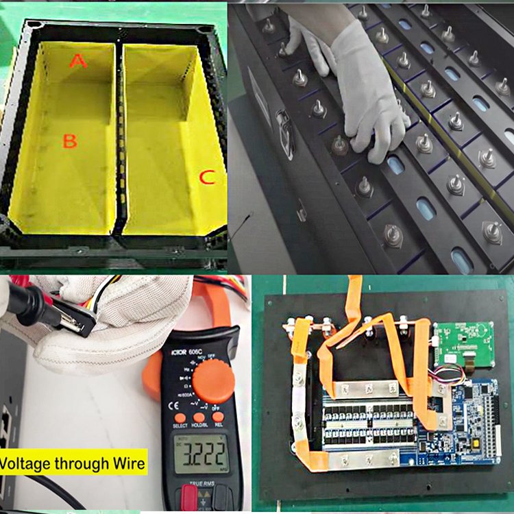 Kit de bricolage personnalisé 48V 280, pour boîtier de batterie LiFePO4 48V 230AH 280AH/système de stockage d'énergie solaire 15kwh 10kwh (sans cellule) - image 4