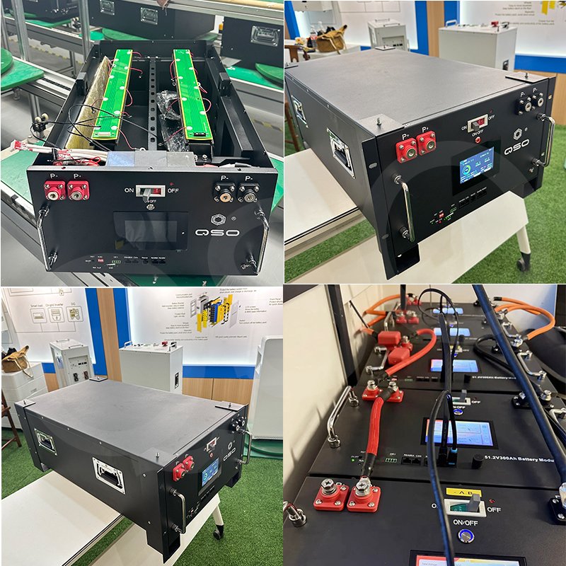 QSO Marko DDP Poland 48V Diy Kit With 16S 200A V19/JK/Bms Jkess 51.2V 280Ah 314AH 340AH Lifepo4 16kwh Lithium Battery Box Rack - image 2