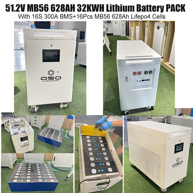 32Kwh 64Kwh Hektary Offgrid 32 Kwh 50 48V Lifepo4 Battery Pack Balkonkraftwerk Speicher/Grid-tied Balcony Energy Storage System - image 2
