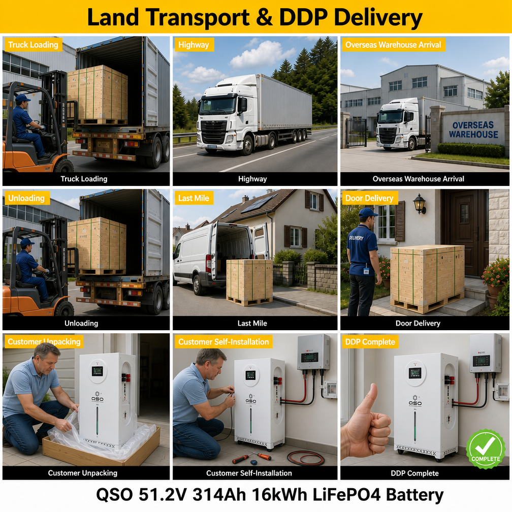 Europa Batteria Da 16 кВтч 51,2 В 314 Ач 300 Ач 15 кВтч кВт 10 кВт Balkonkraftwerk PV Speicher 5 кВт 15 кВтч Lifeo4 48 В LiFePO4 Аккумуляторный блок - image 6