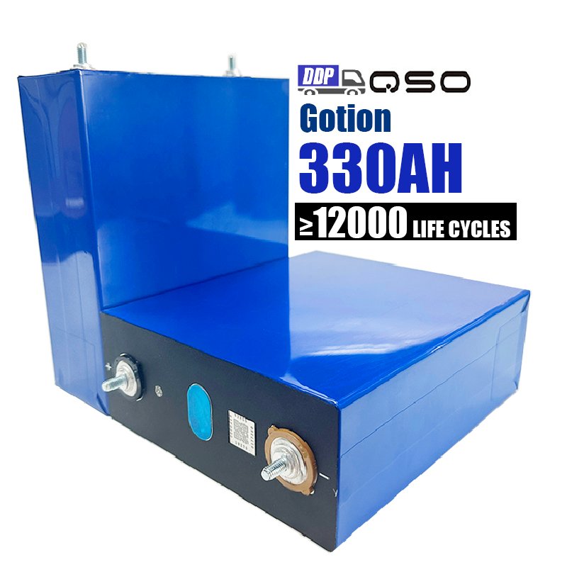 QSO Gotion 314Ah Lifepo4 Celda Prismatic Lithium Ion Battery 330AH Lfp 280 270 340 314 Ah 3.2V 340A Eu Hektary 340Ah Lifpo4 Cell
