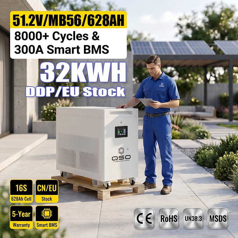 Polen DDP 32KWH 64KWH Hektary Offgrid 32 Kwh 2 Polen Aktien Paquete De Energia Solar Pacote De Bateria 48V LiFePO4 Batterie Pack