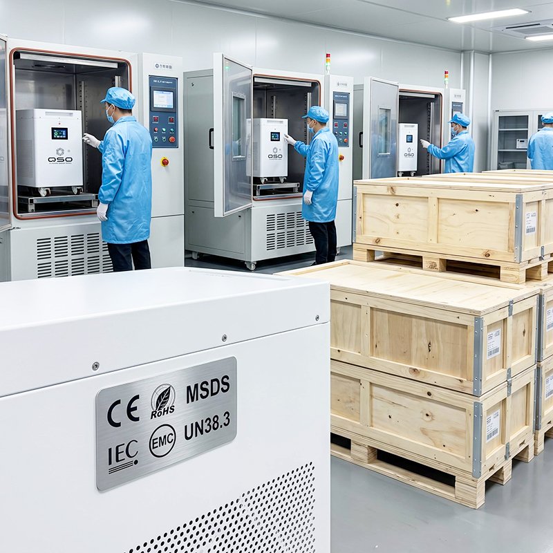 Польша DDP 32 кВтч 64 кВтч Hektary Offgrid 32 кВтч 2 Polen Aktien Paquete De Energia Solar Pacote De Bateria 48 В LiFePO4 Аккумуляторная батарея - image 5
