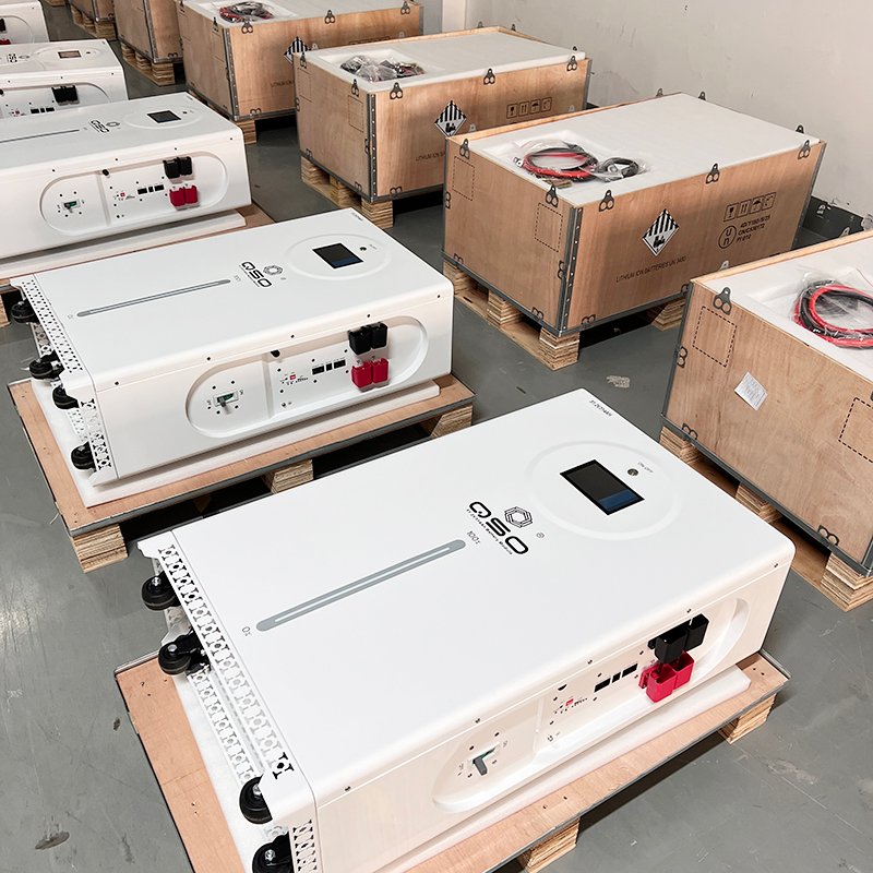 QSO Polonya Magazyn Energii 16kwh 4nrgy 16 kwh 51.2V 314Ah 300Ah Lifo4 16Kw 48V ESS Güneş Enerjisi Sistemleri için LiFePO4 Pil Paketi - image 6