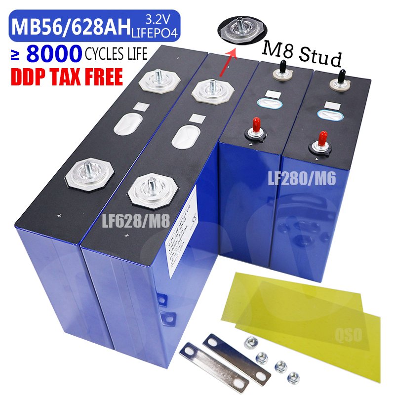 Color 3.2V MB56 628AH Lifepo4 Cell