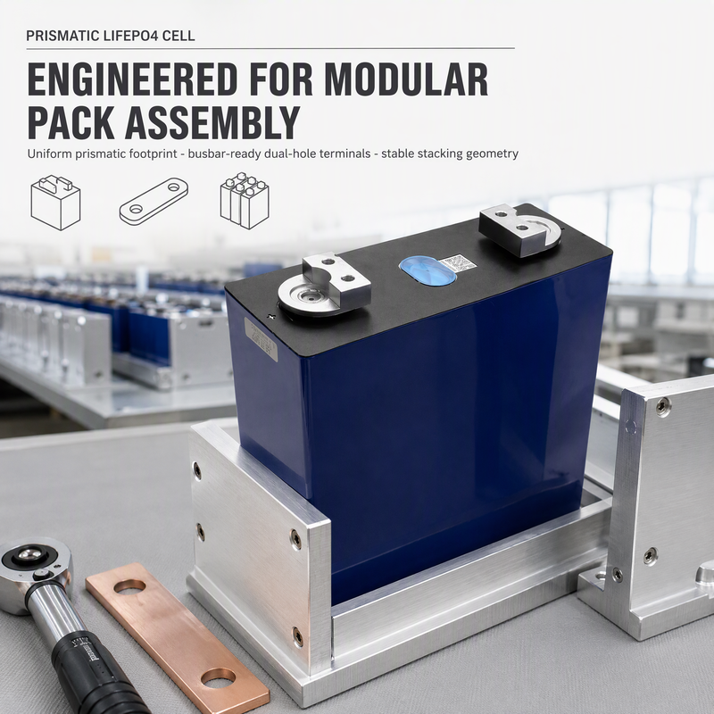 Eu Stock Dual Stud Terminal Double Hole MB31 314Ah Lifepo4 330AH Celda Litio 314 AH Evemb31 Lithium Iron Phosphate Battery Cell - image 2