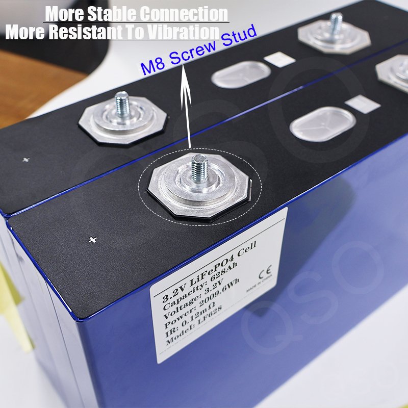 MB56 3.2V 628Ah LiFePO4-Batteriezelle mit 8000 Zyklen der Klasse A für Energiespeicher, Solarsysteme und DIY-Batterien - image 4
