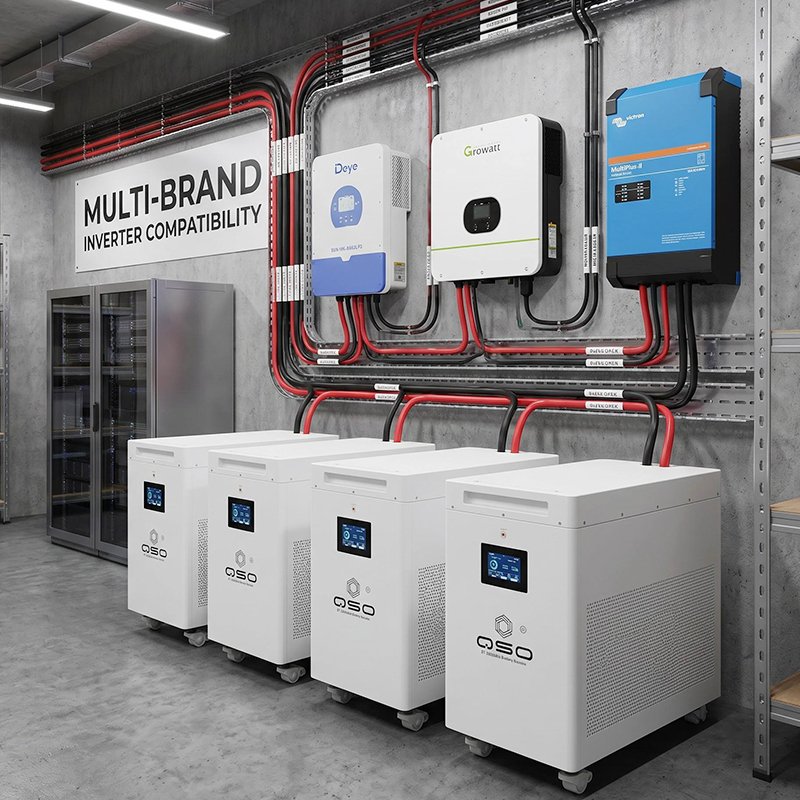 DDP Stock europeo 32Kwh 51.2V628AH 30-kwh-batería De litio Au De 30 Kwh 28 almacenamiento 51.2V 560Ah 28Kwh 48V LiFePO4 paquete De batería - image 2