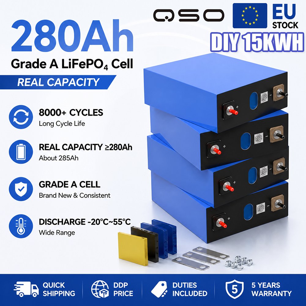 Trendprodukt 2027 Neuankömmling Desay280 Polen Stock Desay 280ah Baterai LiFePO4 3 Lfp 280Ah Home Energy Storage Batteriezelle - image 2