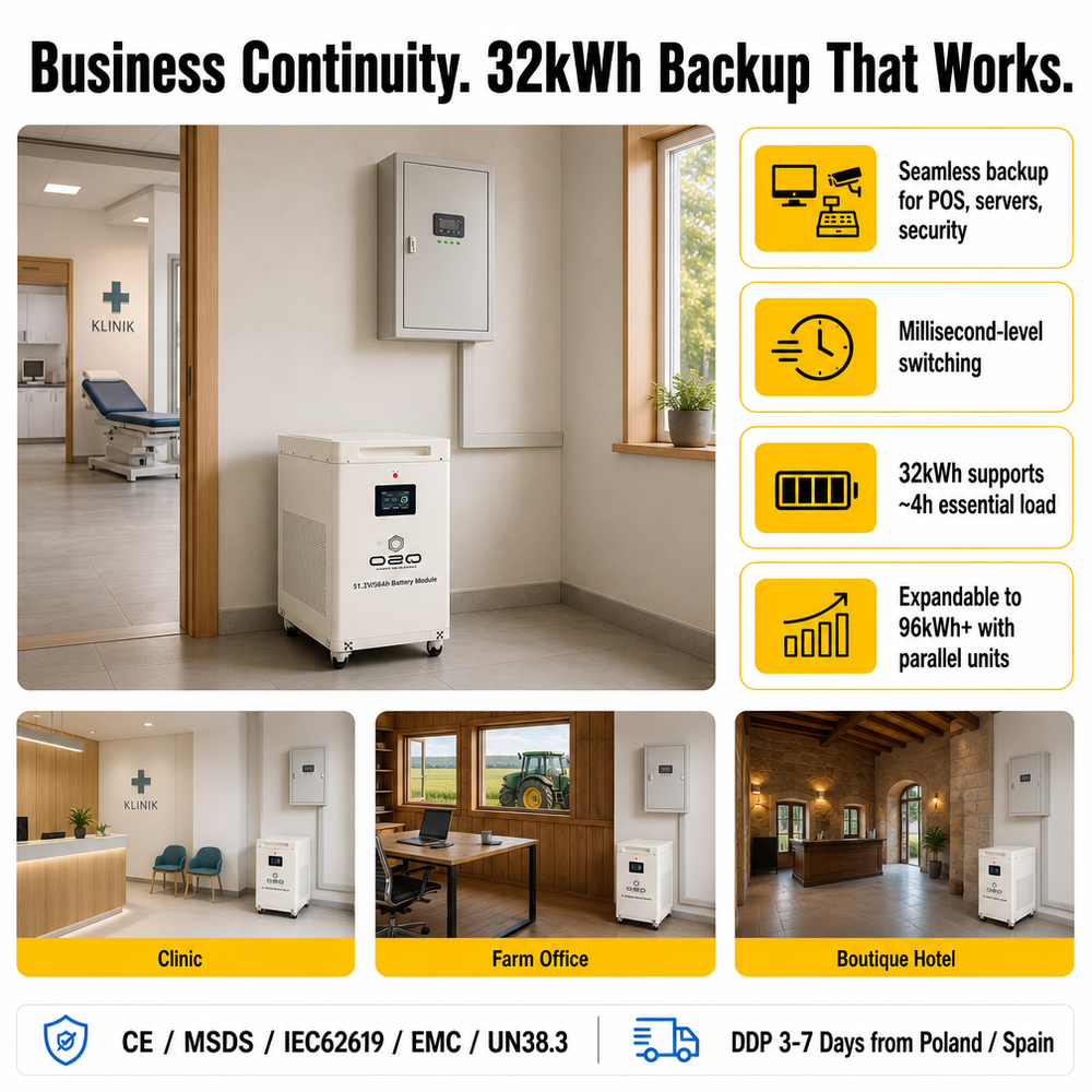2027 Eu Stock DDP 32Kwh 628AH 32Kw Bateras Para Kit 36Kw Solar Bateria De 36 kw 30 32 KWH Batteria al litio 51.2V 48V LiFePO4 - image 4